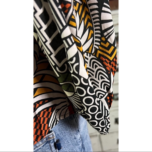 Anthropologie Farm Rio Rainforest Wrap Blouse S - Picture 14 of 16